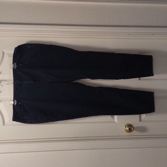 Navy Skinny Leg Jeans/Slacks - Picture 2 of 3